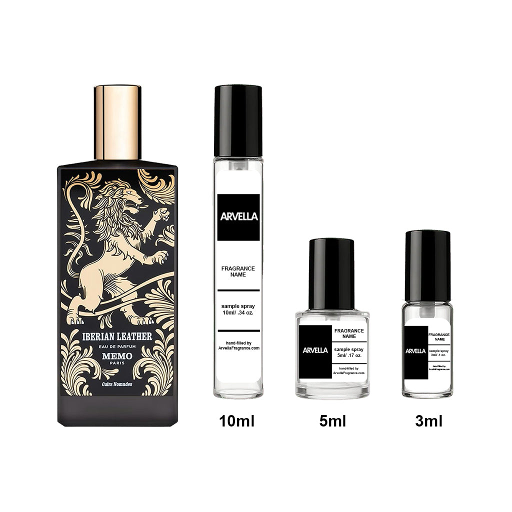 Memo Paris Iberian Leather Sample 3ml Spray - Arvella Fragrance